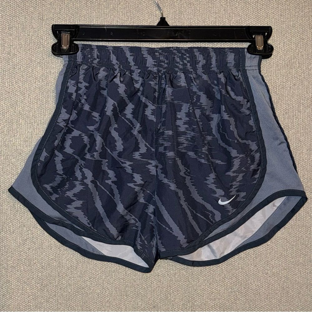 Nike size small Gray/blue Camouflage Dri-FIT running Shorts